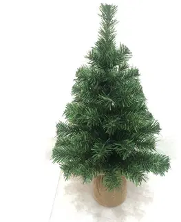 Vánoční dekorace Stromek v jutě Tiga, 50 cm