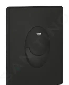 Záchody GROHE QuickFix Start Ovládací tlačítko splachování, matná černá 389642430