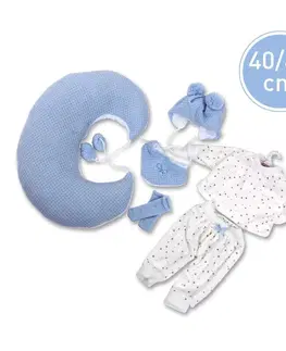 Hračky panenky LLORENS - VRN738-74051 oblečení pro panenku miminko NEW BORN velikosti 40-42 cm
