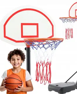 Hračky Basketbalový koš s nastavitelným stojanem 165 - 205 cm