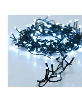 Vánoční řetězy a lamety DekorStyle Vánoční světelný LED řetěz Decor II 24 m studená bílá