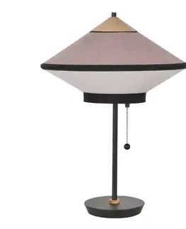 Stolní lampy Forestier Forestier Cymbal S stolní lampa, růžová