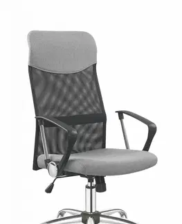 Kancelářské židle HALMAR Kancelářská židle Reva šedá