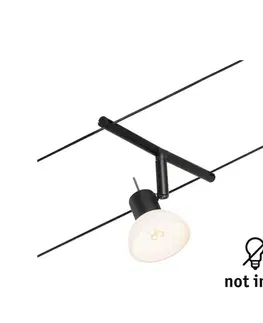 Jednotlivé lampy Paulmann Paulmann Wire Sheela spot pro lankový systém černá