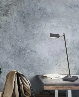 Stolní lampy do kanceláře PAUL NEUHAUS PURE MIRA LED stolní lampa černá, stmívatelná, na psací stůl 2700-5000K