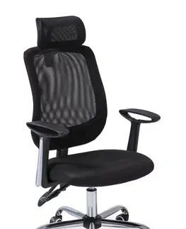 Kancelářské židle Signal Kancelářské křeslo Q-118 černé