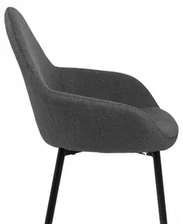 Židle Actona Designová židle Candis II šedá