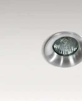 Bodovky do podhledu na 230V AZzardo IVO podhledové svítidlo 1x GU10 50W bez zdroje 6,7cm kulaté IP20, hliníkové