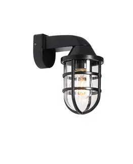 Venkovni nastenne svetlo Moderní venkovní nástěnná lampa černá IP54 - Joeri