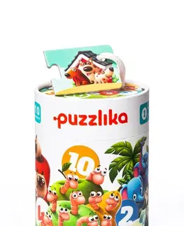 Hračky puzzle PUZZLIKA - 13005 Přátelé - naučné puzzle 20 dílků