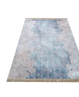 Moderní koberce Protišmykový koberec s geometrickým vzorom Šířka: 120 cm | Délka: 180 cm