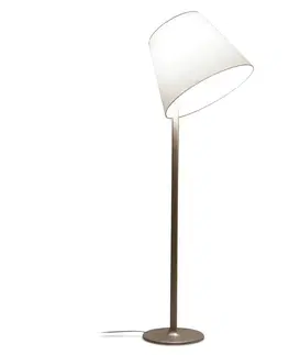 Stojací lampy Artemide Artemide Melampo stojací lampa, 217 cm, bronz ecru