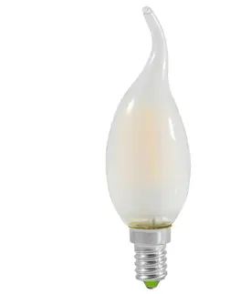 LED žárovky Näve LED svíčka větruodolná E14 4W 450lm teplá bílá 6ks