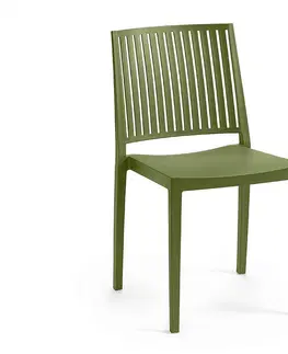Zahradní židle a křesla Plastové křeslo HELSINKY (různé barvy) černá