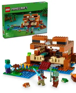 Hračky LEGO LEGO -  Minecraft 21256 Žabí domeček