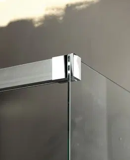 Sprchové kouty SAPHO FONDURA Boční stěna 900, čiré sklo, GF5090 GF5090