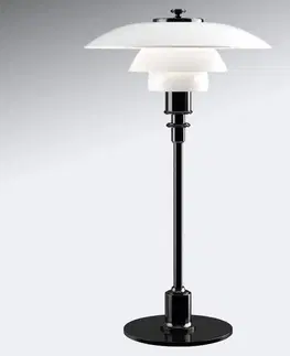 Stolní lampy Louis Poulsen Louis Poulsen PH 2/1 stolní lampa černá