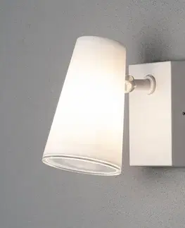 Venkovní nástěnná svítidla Konstsmide LED venkovní nástěnný reflektor Fano, nastavitelný
