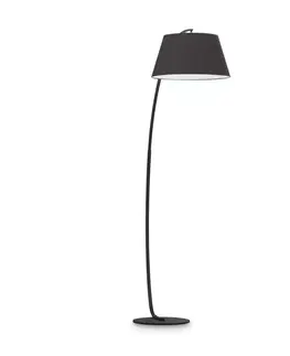 Obloukové stojací lampy Ideal Lux PAGODA PT1 NERO STOJACÍ 051765