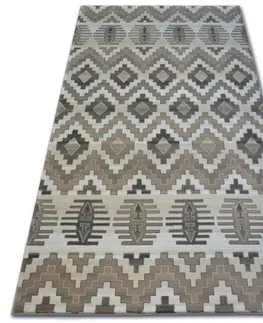 Koberce a koberečky Dywany Lusczow Kusový koberec ARGENT - W4809 diamant béžový, velikost 133x190