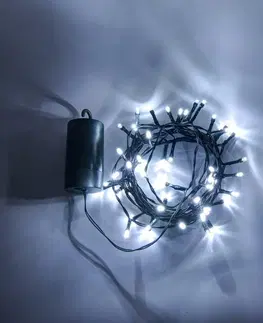 LED osvětlení na baterie DecoLED Venkovní  ledově bílá, 5,2m