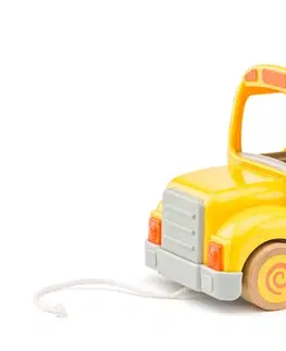 Hračky WOODY - Auto školní autobus se zvuky a světlem