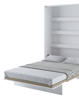 Postele Výklopná postel HOYA I 140x200 cm, bílá