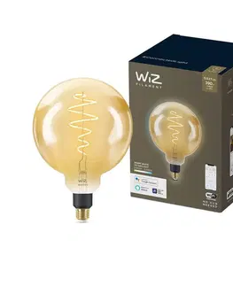 LED osvětlení WiZ LED Stmívatelná žárovka VINTAGE G200 E27/6W/230V 2000-5000K CRI 90 Wi-Fi - WiZ 