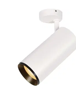 LED bodová svítidla SLV BIG WHITE NUMINOS SPOT XL PHASE přisazené stropní svítidlo bílé/černé 36 W 2700 K 60° 1006088