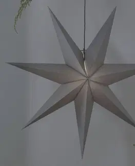Vánoční světelná hvězda STAR TRADING Papírová hvězda Ozen sedmicípá Ø 100 cm