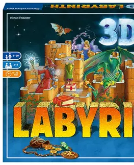 Hračky společenské hry RAVENSBURGER - Labyrinth 3D