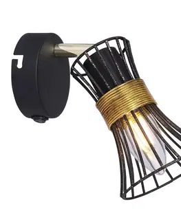 Nástěnná svítidla Globo Nástěnná lampa 54814-1 s vypínačem