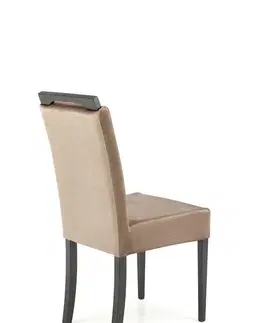 Židle HALMAR Jídelní židle Clarion buk/béžová