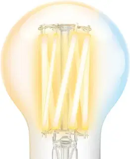 LED žárovky WiZ LED filament žárovka E27 A60 4,3W 903lm 2700-4000K IP20, stmívatelná