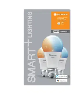 Chytré žárovky LEDVANCE SMART+ LEDVANCE SMART+ WiFi E27 9W Classic CCT 3ks