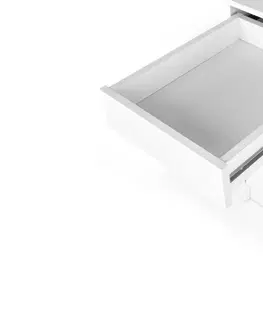 Ložnicové sestavy Expedo Toaletní stolek HOLLY, 120x140x55, bílá