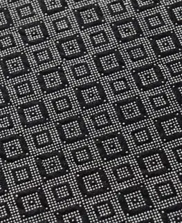 Koberce a koberečky Conceptum Hypnose Koberec Kupa 100x300 cm bílý/černý