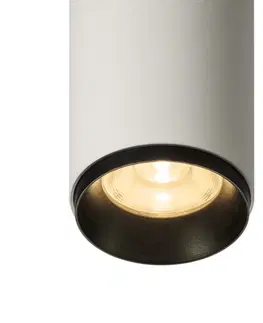 LED lustry a závěsná svítidla SLV BIG WHITE NUMINOS PD PHASE M vnitřní LED závěsné svítidlo bílá/černá 2700 K 24° 1004246