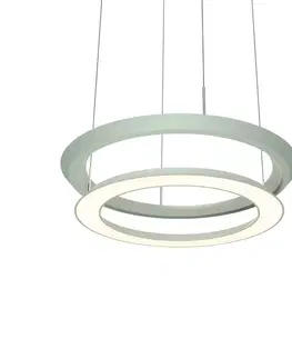 Závěsná světla Oligo OLIGO Yano LED závěsné up/down, CCT, pistáciová