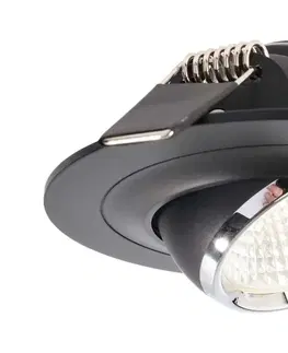LED podhledová svítidla Light Impressions Deko-Light stropní vestavné svítidlo Saturn 17-18V DC 7,00 W 4000 K 720 lm černá 565203