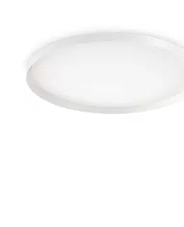 LED stropní svítidla LED Stropní přisazené svítidlo Ideal Lux FLY PL D90 4000K 270241 68W 10800lm 4000K IP40 90cm bílé