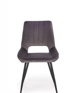 Židle Jídelní židle K404 Halmar Šedá