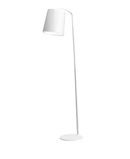 Stojací lampy se stínítkem Nova Luce Moderní stojací lampa Stabile ve třech barevných provedeních - 1 x 60 W, bílá NV 549602