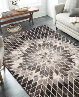 Moderní koberce Kvalitní koberec v barvách pozdního podzimu
