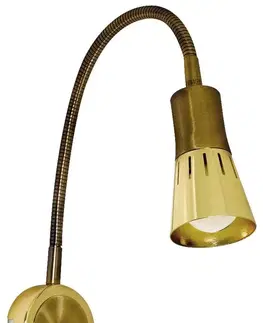 LED osvětlení Nástěnné světlo ARENA Candellux Zlatá