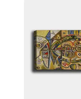 Obrazy Sofahouse Obraz na zeď Maikulu (50 x 120) - 145 vícebarevný