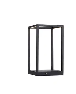 Stolni lampy Designová stolní lampa černá včetně LED s dotykovým stmívačem - Jitske