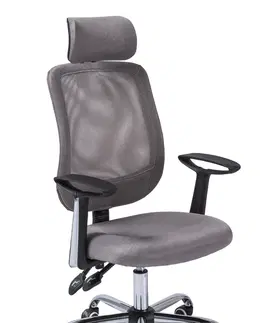 Kancelářské židle Signal KANCELÁŘSKÉ KŘESLO Q-118 šedé