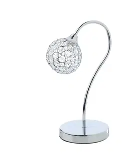 Lampy na noční stolek ACA Lighting Crystal stolní svítidlo AD2012001T