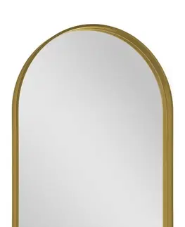 Koupelnová zrcadla SAPHO AVONA oválné zrcadlo v rámu 40x70cm, zlato mat AV400G